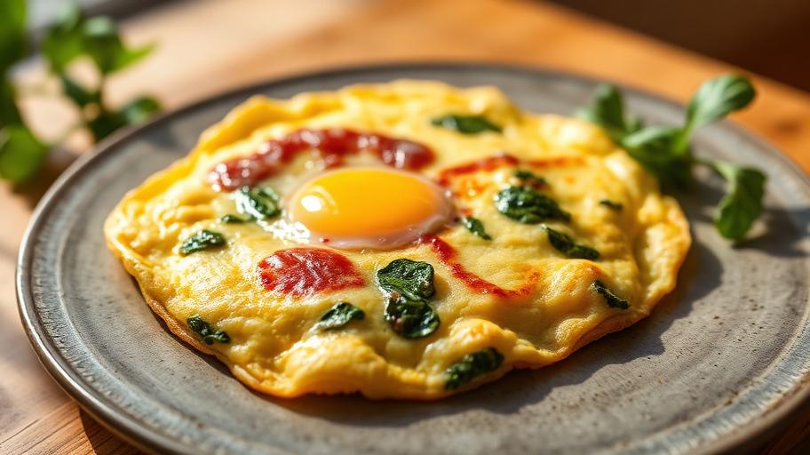 Omelete de Forno Prático