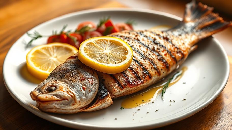Peixe Assado no Papelote
